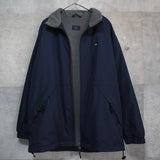 Metal Logo Patch Padded Shell Jacket - NEWSED