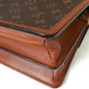 Louis Vuitton Monogram Reverse Dauphine 迷你单肩包，内置 IC 芯片，棕色