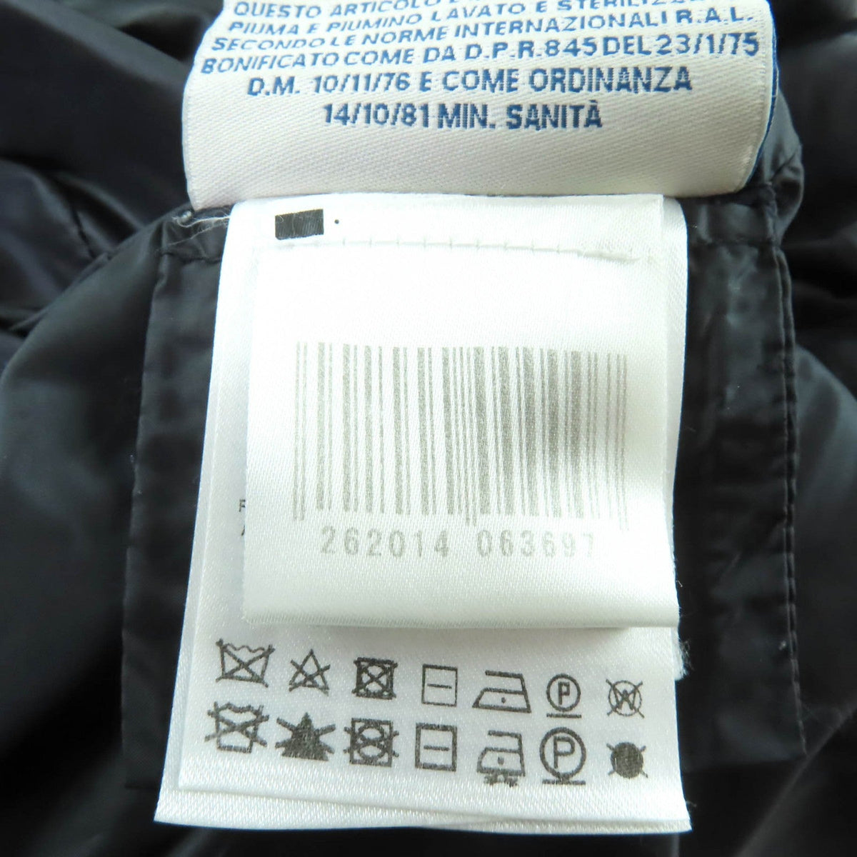 モンクレール ミハラヤスヒロ MIZUHIKI 切替デザイン ZIP UP ダウンコート ブラック 54847 レディース - NEWSED