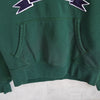 Polo Ralph Lauren hoodie with college logo patch, green, M-L size