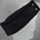 エルメス フールトゥ MM キャンバス ハンドバッグ ブラック グレー - NEWSED