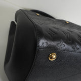 ルイ ヴィトン モノグラム モンテーニュMM ノワール 2way ハンドバッグ ショルダーバッグ M41048 - NEWSED