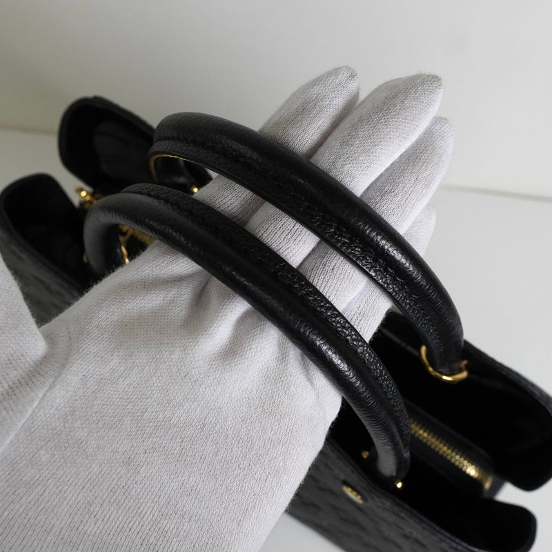 ルイ ヴィトン モノグラム モンテーニュMM ノワール 2way ハンドバッグ ショルダーバッグ M41048 - NEWSED