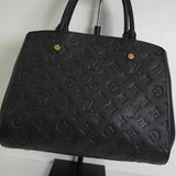 ルイ ヴィトン モノグラム モンテーニュMM ノワール 2way ハンドバッグ ショルダーバッグ M41048 - NEWSED