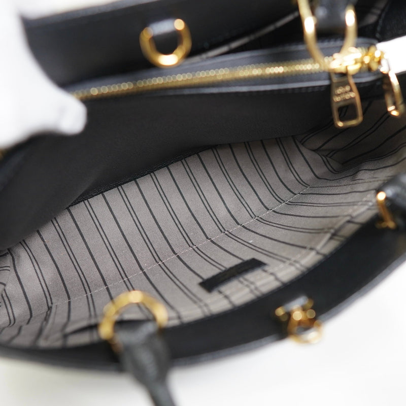 ルイ ヴィトン モノグラム モンテーニュMM ノワール 2way ハンドバッグ ショルダーバッグ M41048 - NEWSED