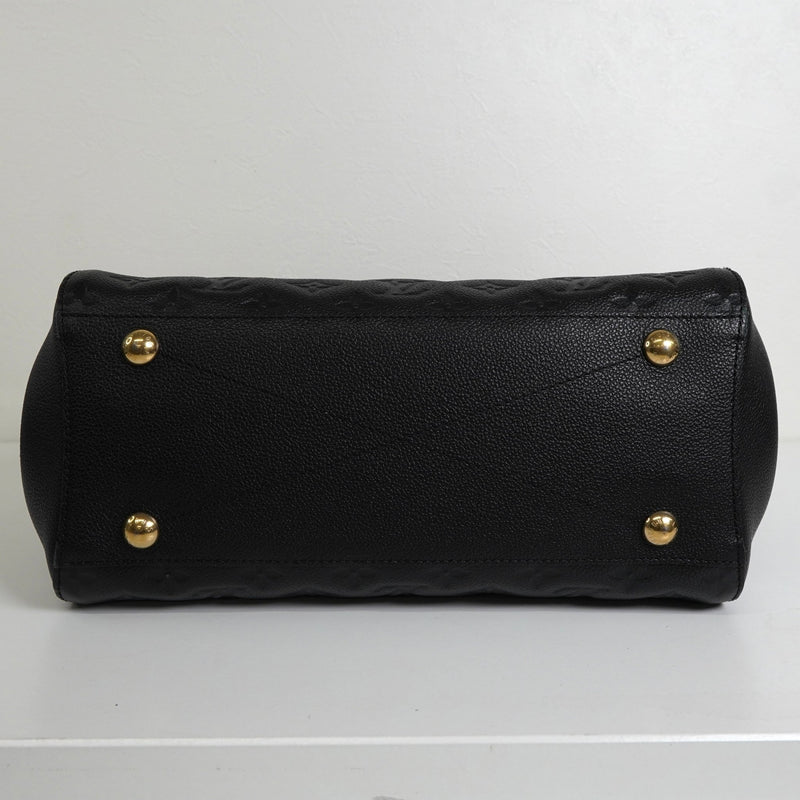 ルイ ヴィトン モノグラム モンテーニュMM ノワール 2way ハンドバッグ ショルダーバッグ M41048 - NEWSED