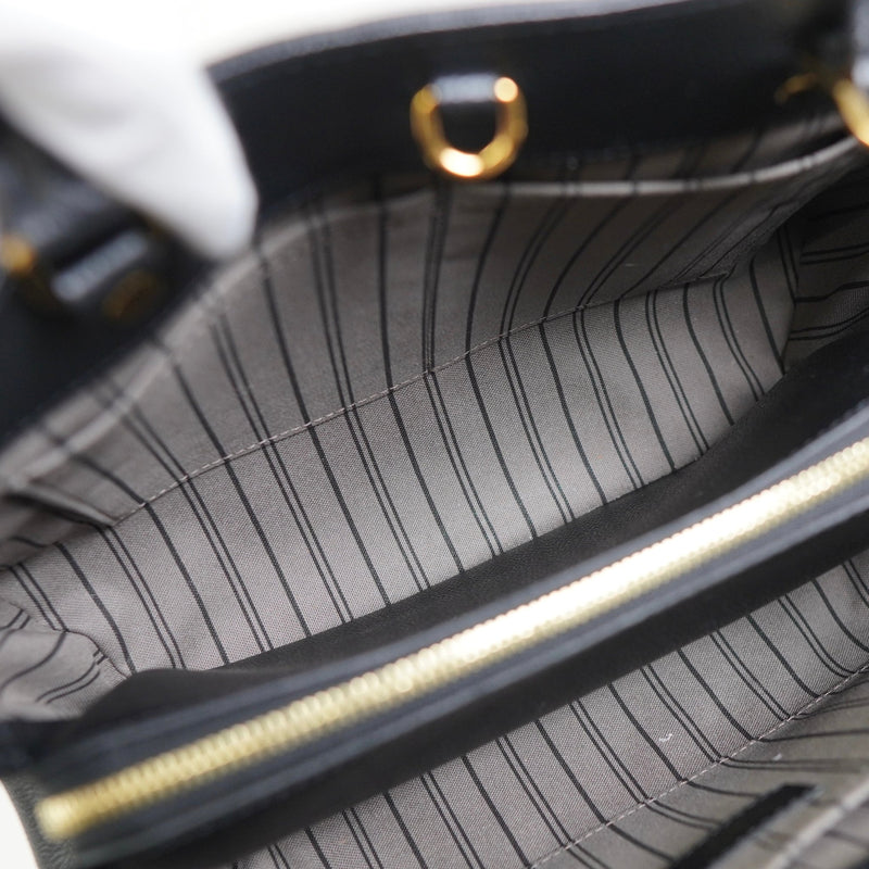 ルイ ヴィトン モノグラム モンテーニュMM ノワール 2way ハンドバッグ ショルダーバッグ M41048 - NEWSED