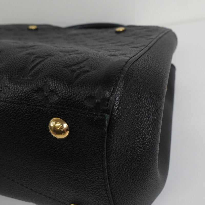 ルイ ヴィトン モノグラム モンテーニュMM ノワール 2way ハンドバッグ ショルダーバッグ M41048 - NEWSED