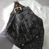 ルイヴィトン モノグラムデニム ネオカヴィ MM ノワール 2way ハンドバッグ ショルダーバッグ ブラック M95351 - NEWSED