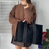 エルメス フールトゥ MM キャンバス ハンドバッグ ブラック グレー - NEWSED