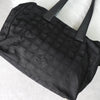 Chanel 手提包 新款 Travel Line 中号 Coco Mark 尼龙手提包 黑色