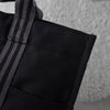 エルメス フールトゥ MM キャンバス ハンドバッグ ブラック グレー