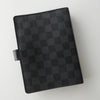 ルイ ヴィトン ダミエ・グラフィット アジェンダMM 手帳カバー ブラック