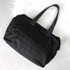Chanel 手提包 新款 Travel Line 中号 Coco Mark 尼龙手提包 黑色