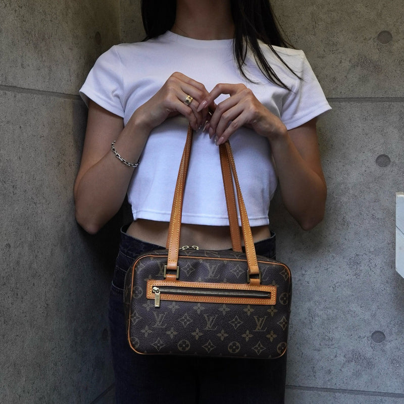 ルイ ヴィトン モノグラム シテMM ハンドバッグ ブラウン M51182 - NEWSED