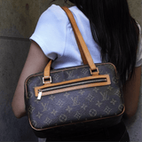 ルイ ヴィトン モノグラム シテMM ハンドバッグ ブラウン M51182 - NEWSED