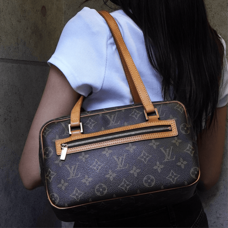 ルイ ヴィトン モノグラム シテMM ハンドバッグ ブラウン M51182 - NEWSED