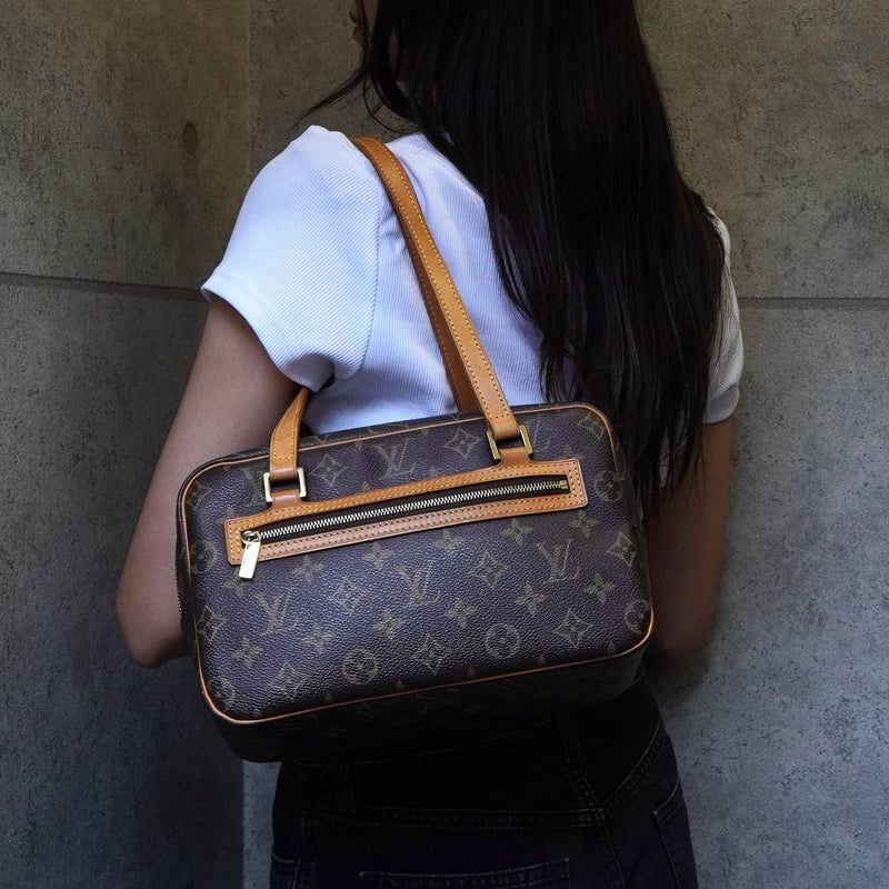 ルイ ヴィトン モノグラム シテMM ハンドバッグ ブラウン M51182 - NEWSED