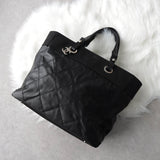 シャネル バリビアッツ MM ココマーク キャンバス / PVC トートバッグ ブラック 17752358 - NEWSED