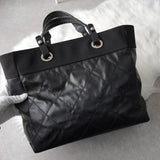 シャネル バリビアッツ MM ココマーク キャンバス / PVC トートバッグ ブラック 17752358 - NEWSED