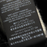 サンローランパリ Mohair Cardigan 総柄 カーディガン ブラック XS メンズ - NEWSED