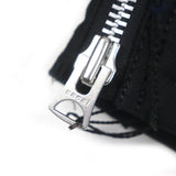 サカイ Moleskin Embroidered Patch Jacket モールスキンエンブロイダリージャケット ロゴ入りボタン ジャケット ブラック 3 メンズ - NEWSED
