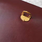 must de Cartier Leather Hand Bag - NEWSED