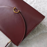 must de Cartier Leather Hand Bag - NEWSED