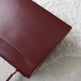 must de Cartier Leather Hand Bag - NEWSED