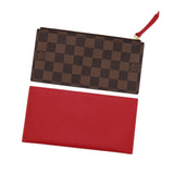 ルイ ヴィトン ダミエ ポシェット フェリシー セリーズレッド チェーン ウォレットバッグ ブラウン N40492 - NEWSED