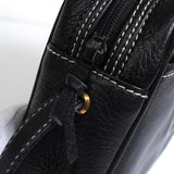 クリスチャン ディオール CDロゴ レザー ショルダーバッグ ブラック