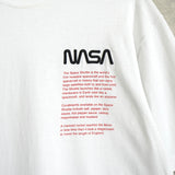 ヘロン プレストン NASA プリント Tシャツ ホワイト - NEWSED