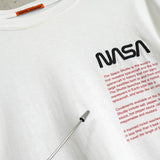 ヘロン プレストン NASA プリント Tシャツ ホワイト - NEWSED
