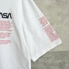ヘロン プレストン NASA プリント Tシャツ ホワイト