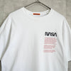 ヘロン プレストン NASA プリント Tシャツ ホワイト