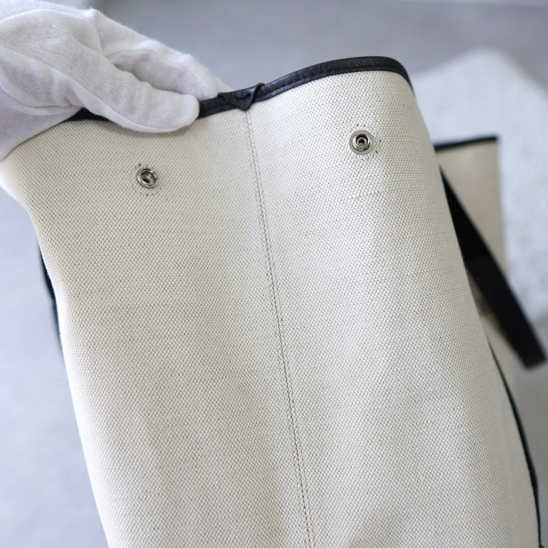 Navy Cabas Canvas Tote Bag - NEWSED