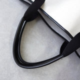 Navy Cabas Canvas Tote Bag - NEWSED