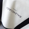 Navy Cabas Canvas Tote Bag