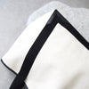 Navy Cabas Canvas Tote Bag