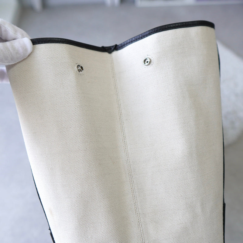 Navy Cabas Canvas Tote Bag - NEWSED