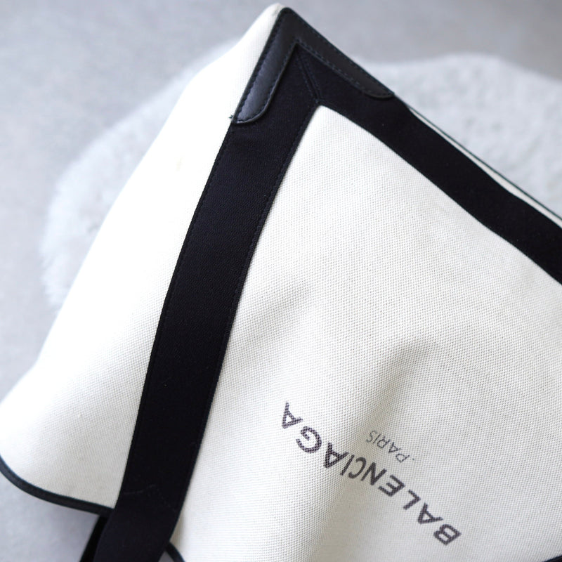 Navy Cabas Canvas Tote Bag - NEWSED