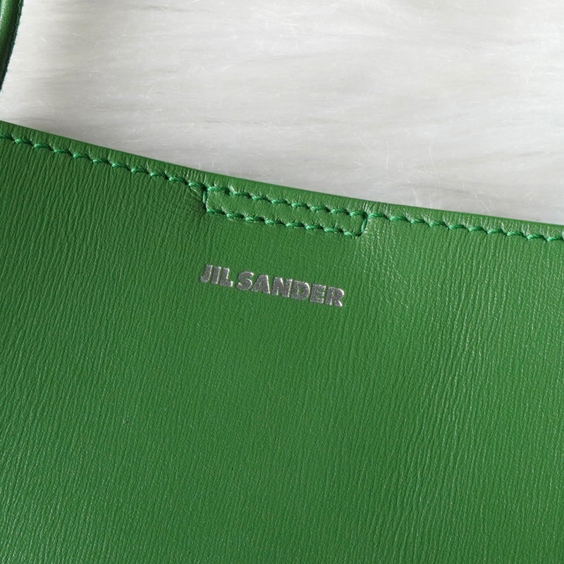 ジルサンダー タングル スモール レザー ショルダーバッグ グリーン