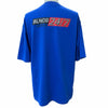 バレンシアガ NEWS Logo Tee ロゴプリント クルーネック ショートスリーブ 半袖Ｔシャツ ブルー XS メンズ 未使用品