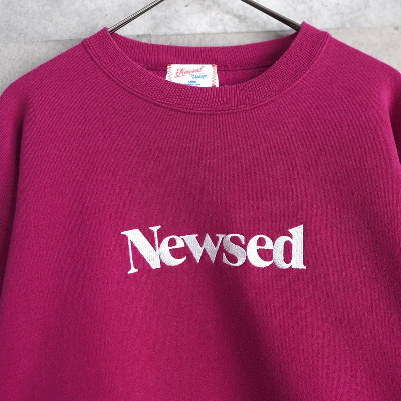 Newsed Logo Remake Sweatshirt｜No.337 - NEWSED