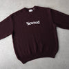 Newsed Logo Remake Knit Thick Bordeaux No.433 