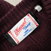 Newsed Logo Remake Knit Thick Bordeaux No.433 