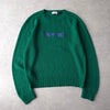 Newsed ロゴ リメイク ニット グリーン No.452