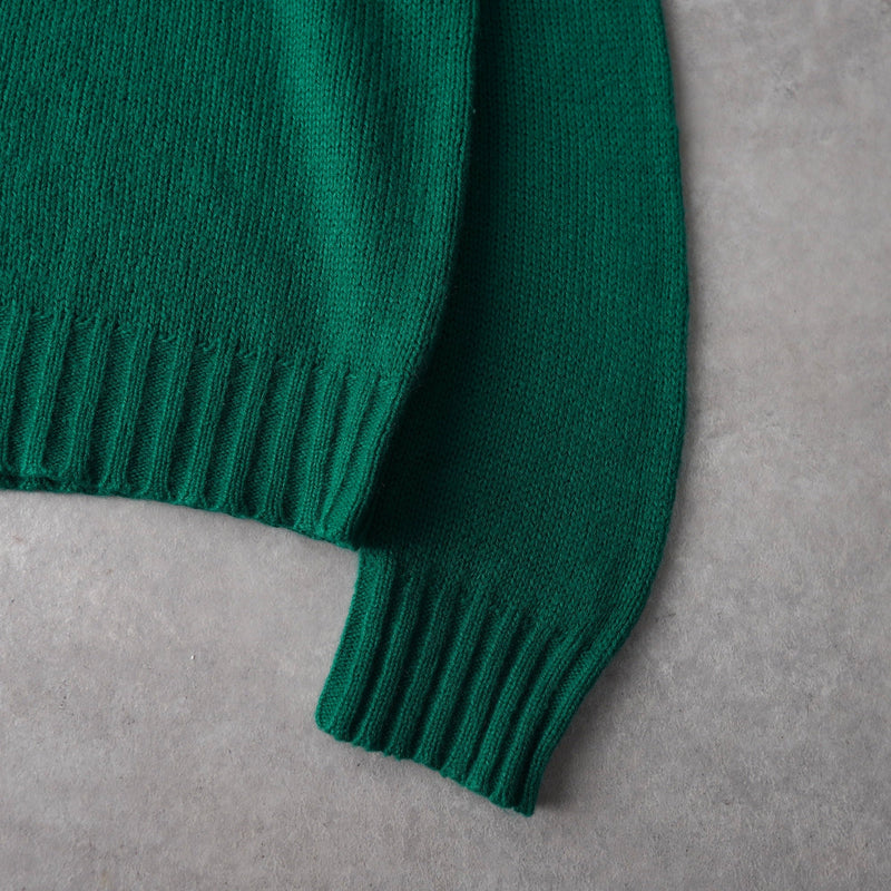 Newsed ロゴ リメイク ニット グリーン No.452 - NEWSED