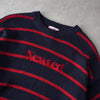 Newsed Logo Remake Knit Striped Red/Navy No.453 