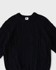 NL CABLE KNIT L/S ナイキ スウッシュ ケーブル編み ニット ブラック Lサイズ メンズ レディース